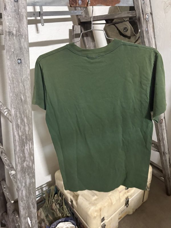 90s Flip Skateboards Gold Brand Flipsberg Tee, Green, L, photo 3