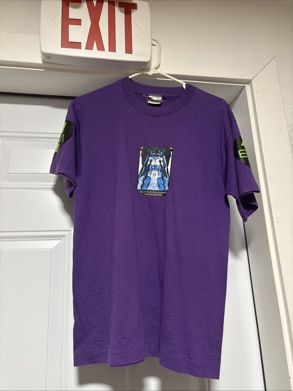 90s Neon Genesis Evangelion Japanese Promo Tee, Single Stitch, M, photo 1