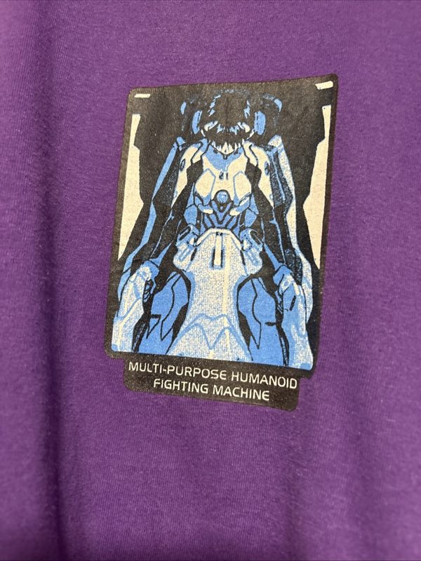 90s Neon Genesis Evangelion Japanese Promo Tee, Single Stitch, M, photo 2