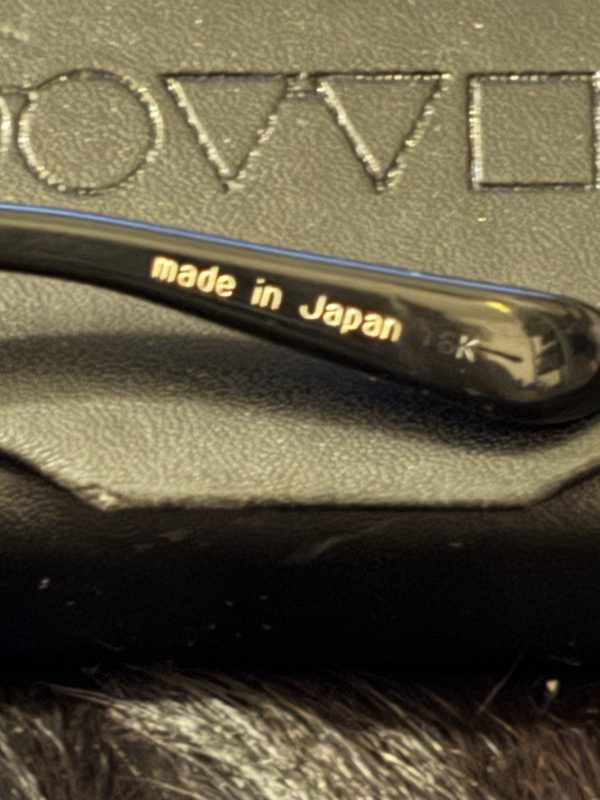 Eyevan 7285 Model 780 C.100 Sunglasses, Black Gold, Japan, photo 7